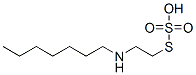 Thiosulfuric acid S-[2-(heptylamino)ethyl] ester Structure