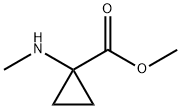 시클로프로판카르복실산,1-(메틸아미노)-,메틸에스테르(9CI) 구조식 이미지