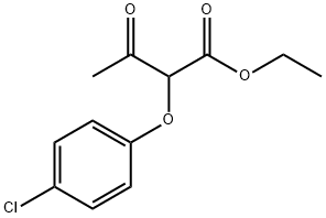 Ethyl 2-(4-chlorophenoxy)acetoacetate 구조식 이미지