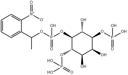 이노시톨1,4,5-트리포스페이트1-(2-니트로페닐)에틸에스테르 구조식 이미지