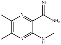 피라진카르복스이미드아미드,5,6-디메틸-3-(메틸아미노)-(9CI) 구조식 이미지
