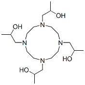 N,N',N'',N'''-tetrakis(2-hydroxypropyl)-1,4,7,10-tetraazacyclododecane Structure