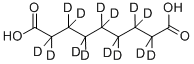 1,9-NONANEDIOIC-D14 ACID Structure