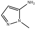 1-Methyl-1H-pyrazol-5-ylamine 구조식 이미지