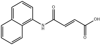 N-(NAPHTH-1-YL)MALEAMIC ACID Structure