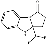 3a-(DifluoroMethyl)-2,3,3a,4-tetrahydro-1H-benzo[d]pyrrolo[1,2-a]iMidazol-1-one 구조식 이미지