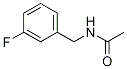 AcetaMide, N-[(3-fluorophenyl)Methyl]- 구조식 이미지