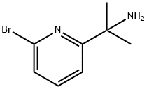 2-(6-Bromopyridin-2-yl)propan-2-amine 구조식 이미지