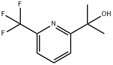 2-(6-(trifluoromethyl)pyridin-2-yl)propan-2-ol Structure