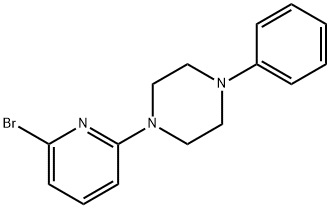 1-(6-브로모피리딘-2-일)-4-페닐피페라진 구조식 이미지