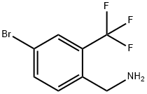 4-BroMo-2-트리플루오로메틸-벤질아민 구조식 이미지