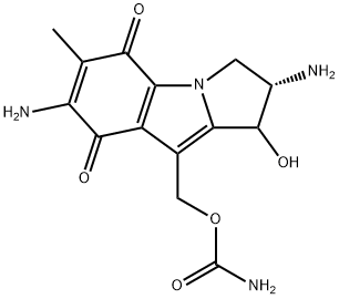 1-Hydroxy-2,7-diaMino미토센(혼합시스/트랜스) 구조식 이미지