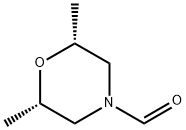 4-모폴린카르복스알데히드,2,6-디메틸-,시스-(9CI) 구조식 이미지