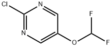 2-Chloro-5-(difluoromethoxy)pyrimidine Structure