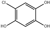 5-클로로-4-하이드록시카테콜 구조식 이미지