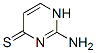 4(1H)-Pyrimidinethione, 2-amino- (9CI) Structure