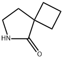 6-아자스피로[3.4]옥탄-5-온 구조식 이미지