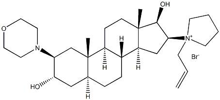 17-Desacetyl Rocuronium Bromide Structure