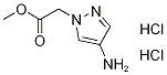 Methyl 2-(4-aMino-1H-pyrazol-1-yl)acetate dihydrochloride Structure