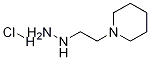 1-(2-(피페리딘-1-일)에틸)히드라진염산염 구조식 이미지