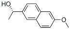(S)-(-)-1-(6-메톡시-2-나프틸)에탄올 구조식 이미지