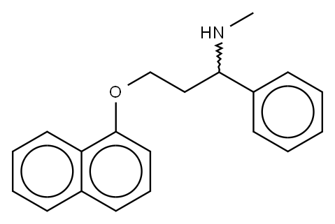 rac N-DeMethyl Dapoxetine Structure