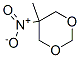 5-메틸-5-니트로-1,3-디옥산 구조식 이미지