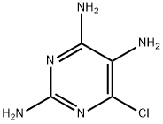 2,4,5-Triamino-6-chloropyrimidine Structure