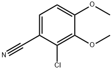 2-Хлор-3 ,4-диметоксибензонитрил структурированное изображение