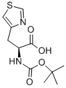 BOC-L-4-THIAZOLYLALANINE Structure