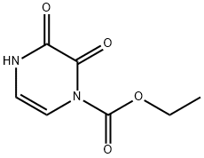 에틸3-히드록시-2-옥소피라진-1(2H)-카르복실레이트 구조식 이미지