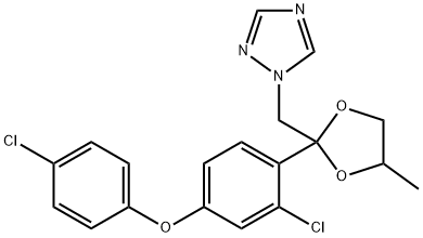 Difenoconazole Structure