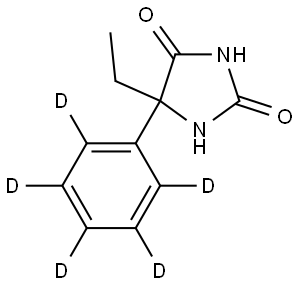 racN-DesmethylMephenytoin-중수소화 구조식 이미지