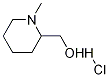 2-PiperidineMethanol, 1-Methyl-, hydrochloride Structure