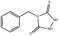 4-BENZYL-5-THIOXO-[1,2,4]TRIAZOLIDIN-3-ONE 구조식 이미지