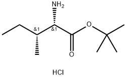 L-Isoleucine t-butyl ester hydrochloride Structure