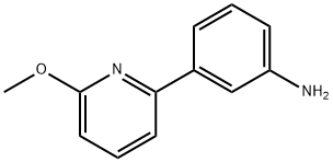 2-(3-아미노페닐)-6-메톡시피리딘 구조식 이미지