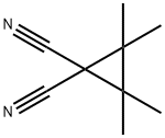 2,2,3,3-Tetramethyl-1,1-cyclopropanedicarbonitrile Structure