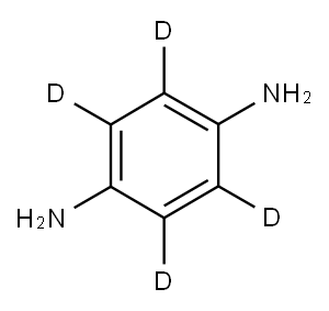 1,4-BENZENE-D4-DIAMINE Structure