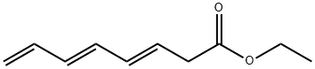 (3E,5E)-3,5,7-옥타트리엔산에틸에스테르 구조식 이미지
