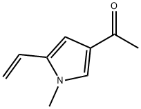 Ethanone, 1-(5-ethenyl-1-methyl-1H-pyrrol-3-yl)- (9CI) Structure