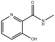 3-히드록시-N-메틸피리딘-2-카르복스아미드 구조식 이미지