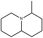 Octahydro-4-methyl-2H-quinolizine Structure