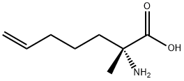 (R)-2-아미노-2-메틸-헵트-6-엔산 구조식 이미지