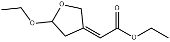 Acetic acid, (5-ethoxydihydro-3(2H)-furanylidene)-, ethyl ester, (Z)- (9CI) Structure