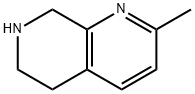 2-메틸-5,6,7,8-테트라히드로-1,7-나프티리딘 구조식 이미지