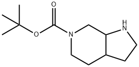 6H-피롤로[2,3-c]피리딘-6-카르복실산,옥타히드로-,1,1-디메틸에틸에스테르 구조식 이미지