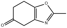 6,7-디하이드로-2-메틸-5(4H)-벤조[d]옥사졸론 구조식 이미지