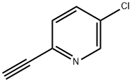 5-클로로-2-에티닐피리딘 구조식 이미지