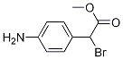 Methyl 2-(4-aMinophenyl)-2-broMoacetate Structure
